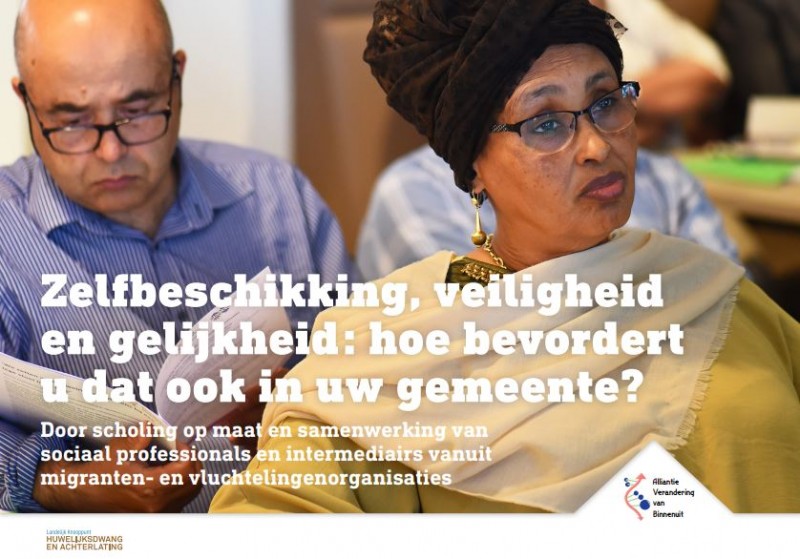 Cover van de brochure bevorderen vroegsignalering en preventie