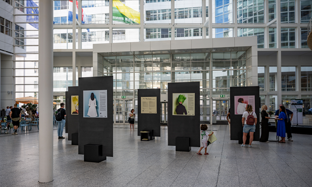 Overzichtsfoto van de tentoonstelling